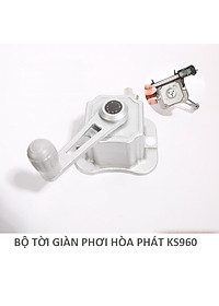 Bộ linh kiện giàn phơi Hòa Phát KS960 thông dụng, kèm tắc kê, vít sắt