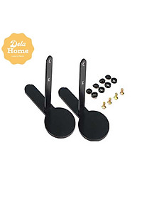 Chân đứng đặt bàn + chân kẹp bàn + móc U vách ngăn Dola Home - Phụ kiện bảng Pegboard