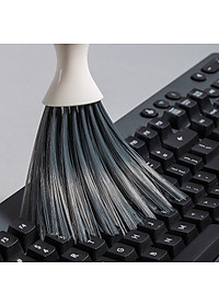 Bộ Chổi Xẻng Quét Bụi Bàn Thờ , Bàn Phím Và Nội Thất Ô Tô Mini - PaKaSa ( Màu ngẫu nhiên )