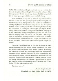 Giáo Trình Luật Tố Tụng Hình Sự Việt Nam - PGS. TS. Nguyễn Ngọc Chí, TS. Lê Lan Chi - Tái bản - (bìa mềm)