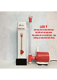 Bộ hút mặt hút đáy hồ cá cho bơm BAOYU BY105 BY106, BY107 BY108 BY109 MD34 tự xoay, nhỏ gọn, hiệu quả