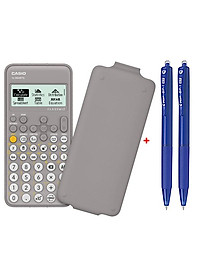 Máy Tính CASIO FX-880BTG - Màu Xám + 2 Bút Bi Pilot BP-1RT - Mực Xanh