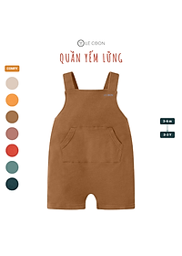 LE COON | Quần Yếm Lửng | COMFY | 3 tháng-3 tuổi