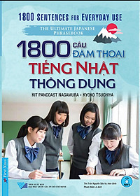 Sách 1800 Câu Đàm Thoại Tiếng Nhật Thông Dụng