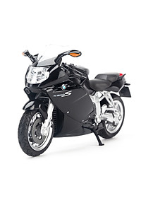 Mô hình xe mô tô BMW K1200S 1:18 Welly Black- 12829PW