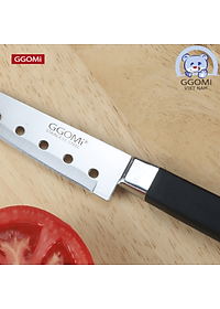 Hàng chính hãng: dao gọt hoa quả GGOMi Hàn Quốc GG355. Lưỡi dao có lỗ, chống dính thực phẩm khi cắt