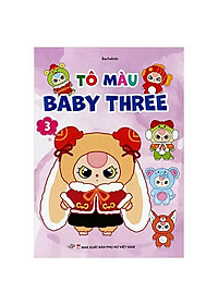 Sách - Tô Màu Baby Three 3
