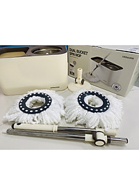 Bộ Cây Lau Nhà Huyền Thoại Xoay Tay Lock&Lock ETM440 - Hàng Chính Hãng