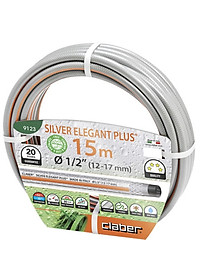 Cuộn ống nước bạc Claber 15m phi 1/2/ Silver Elegant Plus m 15 Ø 1/2” (12-17 mm) Claber 9123