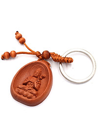 Combo 3 móc khóa gỗ Đại thế chí bồ tát