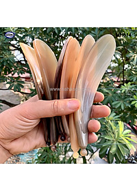 Miếng cạo gió bằng sừng, massage day ấn huyệt (MH814) Đả thông kinh mạch, lưu thông khí huyết - Chăm sóc sức khỏe