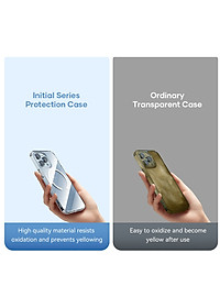 Ốp lưng chống sốc trong suốt hỗ trợ sạc Maqsafe cho iPhone 14 Pro (6.1 inch) hiệu Rock Protection Maqsafe Magetic Case (siêu mỏng 1.5mm, độ trong tuyệt đối, chống trầy xước, chống ố vàng, tản nhiệt tốt) - hàng nhập khẩu