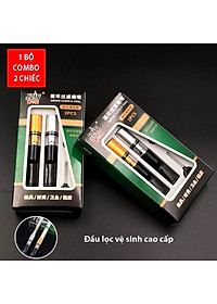 Bộ Tẩu Lọc Thuốc 2 Đầu Dùng Được Cả Loại Thông Thường Và Nhỏ Chất Lượng Cao