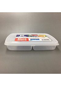 Hộp nhựa bảo quản thực phẩm đa năng và tiện lợi có chia 4 ngăn Nakaya - Hàng nội địa Nhật Bản.