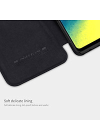 Bao da dành cho Samsung Galaxy A52 Nillkin QIN có ngăn đựng thẻ - Hàng Nhập Khẩu