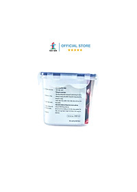 [TẶNG KHAY RÁO NƯỚC] Hộp Đựng Thực Phẩm VIETSON 2400ml Nắp Khóa 4 Cạnh Kín Hơi