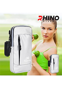 Túi đựng Điện Thoại tới 6.8 Inch Đeo tay chạy bộ, Tập thể dục Rhino B122 Kháng nước, có thể cắm tai nghe