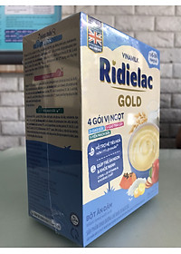 BỘT ĂN DẶM RIDIELAC GOLD 3 VỊ NGỌT - HỘP GIẤY 200G