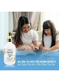 Gel Rửa Tay Khô Trầu Không Heebee's Khử Mùi, Sạch Khuẩn 99.99%, Dưỡng Ẩm 65/300ML