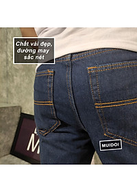 Quần jean nam ống suông MĐ Q62 màu xanh nhạt loại tốt