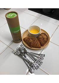 Bộ 12 nĩa xiên trái cây hiệu Berndorf 6 hình con gấu