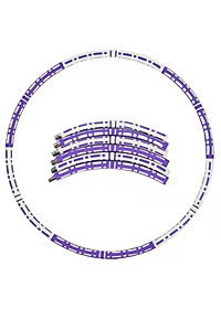 Vòng Lắc Eo Giảm Mỡ Bụng Ống Thép Bọc Mút Xốp - Tùy Chỉnh Độ Nặng - Chính Hãng miDoctor