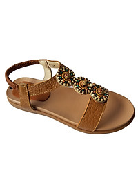 Giày sandal nữ da bò thật BIGGBEN cao cấp SDN70