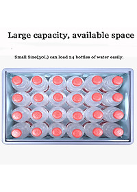 Hộp để đồ đa năng gấp gọn để cốp sau ô tô, xe hơi cao cấp dung tích 30 lít