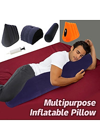 Ghế Tình Nhân Ôm Ngủ, Gối Bơm Hơi Gối Ôm Cắm Trại Gối Ôm Ngủ Có Lỗ Gối Hơi Cặp Đôi Có Thể Giặt