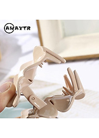 Kẹp Tóc Càng Cua Hoa Trà Hàn Quốc Cao Cấp