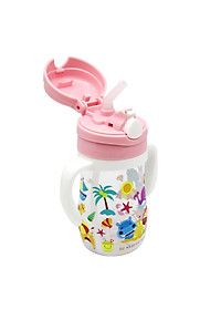 Bình uống nước có ống hút cho bé Tritan Marcus & Marcus, từ 12 tháng