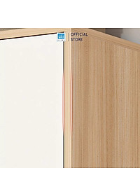 Tủ Quần Áo Màu Trắng Phối Vân Gỗ Sồi Nhiều Ngăn Đa Năng Thương Hiệu SIB Decor TA11