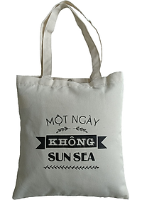 Túi Vải Canvas - Một Ngày Không Sun Sea