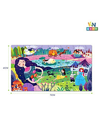 Đồ chơi ghép hình Mideer Puzzle MD3028 – Người đẹp ngủ trong rừng (104 mảnh ghép)