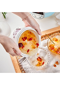 Nồi Nấu Cháo, Nấu Chậm Bear SUBE001 0,8L - Hàng chính hãng