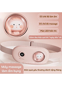 Máy Massage Làm Ấm Bụng, Đai Đeo Giảm Đau Bụng Kinh Nguyệt, Làm Ấm Tử Cung Cho Phụ Nữ Đến Kì