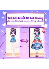 Sách thời trang Công chúa - Sách bóc dán sticker cho bé gái