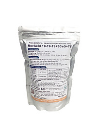 Phân Bón Hoà Tan Israel NovAcid 19-19-19+3CaO+Te là Phân Bón Lá hòa tan 100% trong nước dùng qua hệ thống tưới nhỏ giọt hay tưới phun sương cho hoa và cây