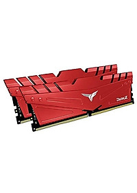 Ram Team T-Force Vulcan Z  [GRAY/ RED] 16GB - 3200MHz DDR4 Tản dày -  Hàng chính hãng Viễn Sơn phân phối