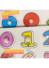 Bảng ghép hình núm gỗ cho bé đồ chơi nhiều chủ đề bảng núm gỗ phát triển trí tuệ