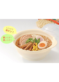 Bát hâm nóng thức ăn trong lò vi sóng 1200ml - Hàng nội địa Nhật Bản