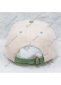 Nón kết vải nhung vá mỏ kết 2 màu độc đáo thêu số 1985 Xin shang