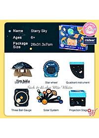 Đồ Chơi Khoa Học STEM Lắp Ráp Mô Hình Vũ Trụ - Mideer STEAM Hands-on Box (MD2146 / MD2127 / MD2144)