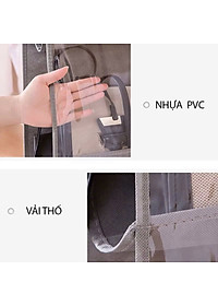 Túi bảo quản túi xách chống bụi 6 ngăn hàng chuẩn dày dặn