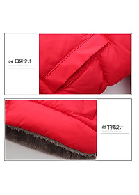 Áo khoác trẻ em, áo phao cho bé cao cấp (LOẠI 1) lót lông cừu toàn bộ bên trong cực ấm mũ tai gấu dễ thương size từ 9-27kg AK4