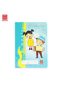 Vở chép nhạc School Hồng Hà 0503 (10 quyển) - Giao màu ngẫu nhiên