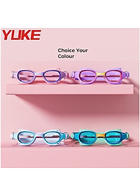 Kính bơi cho trẻ em SC15, mắt nhỏ ôm sát vòm mắt, chống uv, hiệu Yuke(Tặng Kèm Hộp)