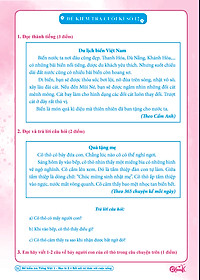 Đề Kiểm Tra Tiếng Việt Lớp 1 - Kết Nối Tri Thức (Tự Chọn Sách)