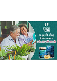 Fucoidan Genki Fami Nhật Bản, Tăng Cường Đề Kháng, Miễn Dịch, Hỗ Trợ Ngăn Ngừa Ung Bướu Hộp 150 viên
