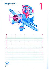 Chuẩn Bị Cho Bé Vào Lớp 1 - Tập Tô Chữ Số (Tái Bản 2020)